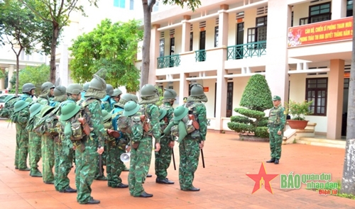 Kiểm tra công tác sẵn sàng chiến đấu của Bộ đội Biên phòng tỉnh Đắk Lắk